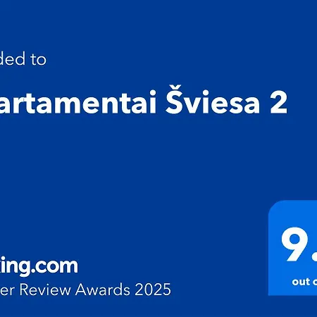 Apartamentai Sviesa 2 *